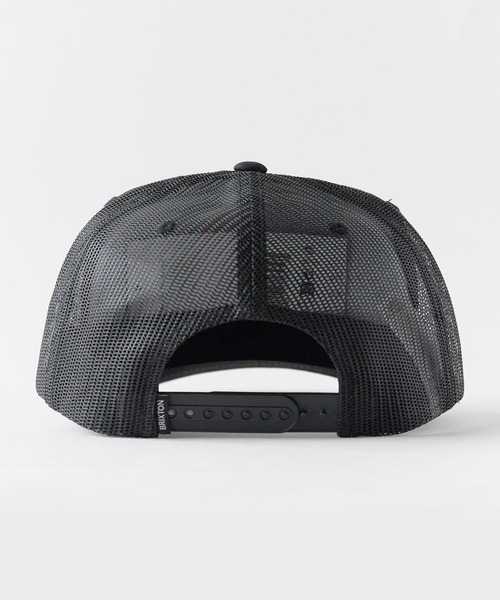 BRIXTON(ブリクストン)の「BRIXTON/ブリクストン LEEWAY MP TRUCKER HAT トラッカーキャップ メッシュキャップ スナップバック フロント刺繍 通気性 メンズ レディース 2026年 夏 夏服(キャップ・メンズ・ブラック・FREE)」の16枚目の写真