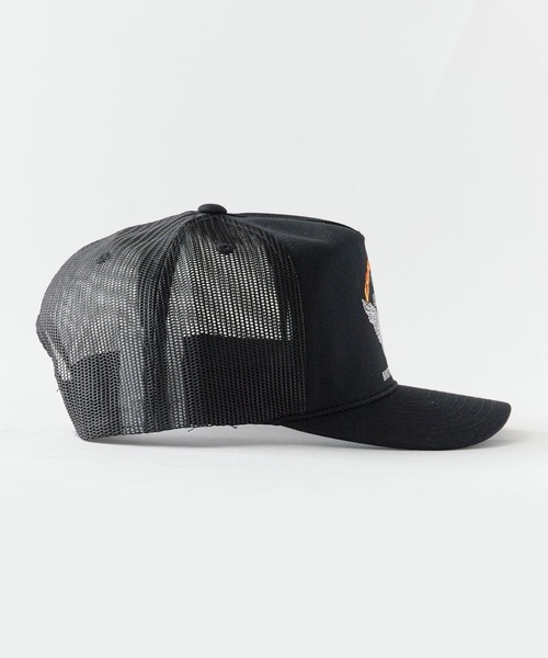 BRIXTON(ブリクストン)の「BRIXTON/ブリクストン LEEWAY MP TRUCKER HAT トラッカーキャップ メッシュキャップ スナップバック フロント刺繍 通気性 メンズ レディース 2026年 夏 夏服(キャップ・メンズ・ブラック・FREE)」の15枚目の写真