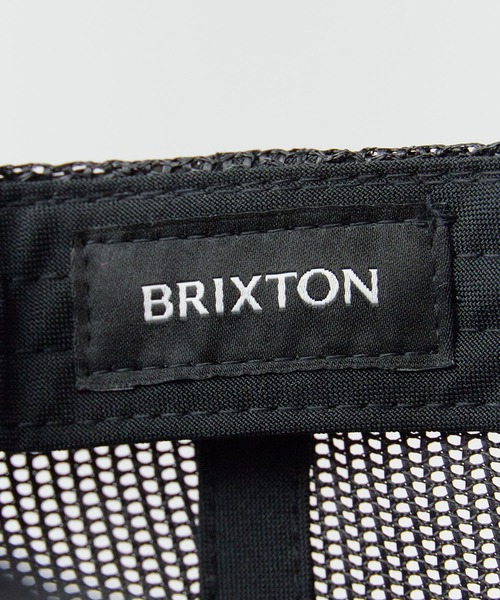 BRIXTON(ブリクストン)の「BRIXTON/ブリクストン LEEWAY MP TRUCKER HAT トラッカーキャップ メッシュキャップ スナップバック フロント刺繍 通気性 メンズ レディース 2026年 夏 夏服(キャップ・メンズ・ブラック・FREE)」の13枚目の写真