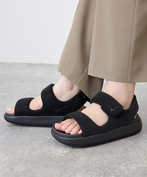 NIKE（ナイキ）の「NIKE/ナイキ CALM SANDAL FJ6043（サンダル・レディース・ブラック・25cm/24cm/23cm）」の4枚目の写真