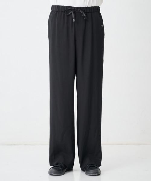 THE TOKYO(ザトウキョウ)の「【SILKα/シルクアルファ】SILK α Pleats Summer Easy Pants(その他パンツ・メンズ・ブラック・48/46)」の12枚目の写真
