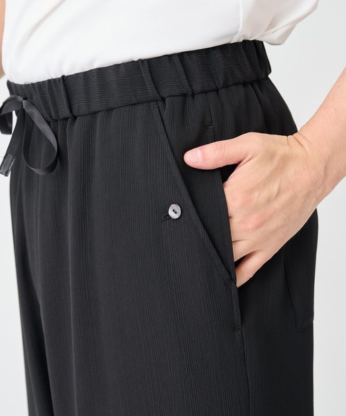 THE TOKYO(ザトウキョウ)の「【SILKα/シルクアルファ】SILK α Pleats Summer Easy Pants(その他パンツ・メンズ・ブラック・48/46)」の5枚目の写真