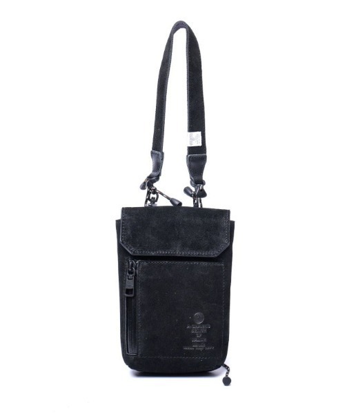 AS2OV(アッソブ)の「【AS2OV/アッソブ】 WATER PROOF SUEDE MINI SHOULDER / ミニショルダーバッグ(ショルダーバッグ・メンズ・ネイビー/ブラック/グレー/キャメル/ターコイズブルー・FREE)」の15枚目の写真