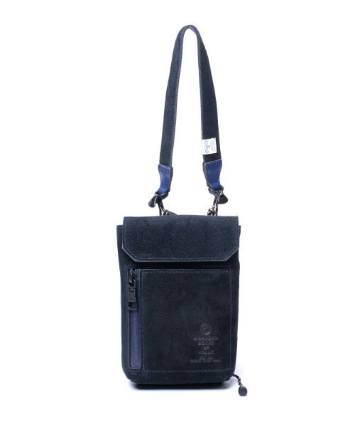 AS2OV(アッソブ)の「【AS2OV/アッソブ】 WATER PROOF SUEDE MINI SHOULDER / ミニショルダーバッグ(ショルダーバッグ・メンズ・ネイビー/ブラック/グレー/キャメル/ターコイズブルー・FREE)」の19枚目の写真
