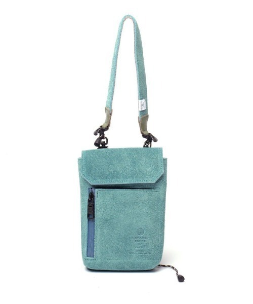AS2OV(アッソブ)の「【AS2OV/アッソブ】 WATER PROOF SUEDE MINI SHOULDER / ミニショルダーバッグ(ショルダーバッグ・メンズ・ネイビー/ブラック/グレー/キャメル/ターコイズブルー・FREE)」の20枚目の写真