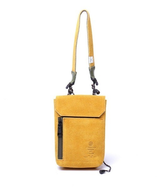 AS2OV(アッソブ)の「【AS2OV/アッソブ】 WATER PROOF SUEDE MINI SHOULDER / ミニショルダーバッグ(ショルダーバッグ・メンズ・ネイビー/ブラック/グレー/キャメル/ターコイズブルー・FREE)」の21枚目の写真