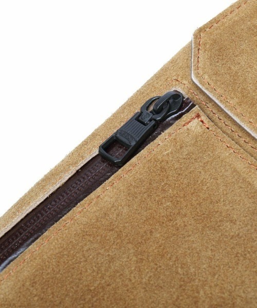 AS2OV(アッソブ)の「【AS2OV/アッソブ】 WATER PROOF SUEDE MINI SHOULDER / ミニショルダーバッグ(ショルダーバッグ・メンズ・ネイビー/ブラック/グレー/キャメル/ターコイズブルー・FREE)」の10枚目の写真
