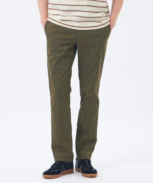 MACKINTOSH PHILOSOPHY（ﾏｯｷﾝﾄｯｼｭ ﾌｨﾛｿﾌｨｰ）の「【MP STANDARD TROUSERS】STYLE002 SLIM FIT フレックスドライチノ（その他パンツ・メンズ・ベージュ系その他5/グリーン系その他2/ライトベージュ/グレー系その他/ブラック/ダークネイビー・38/42/40）」の5枚目の写真