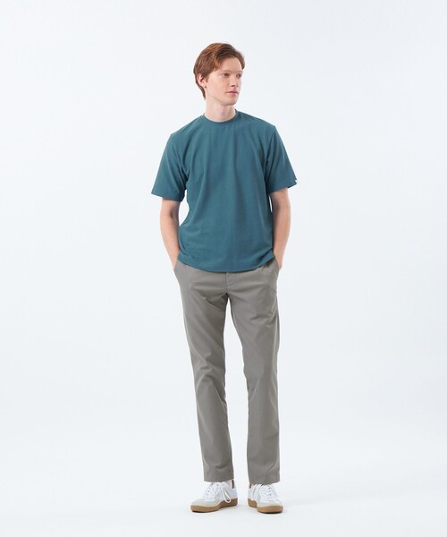 MACKINTOSH PHILOSOPHY（ﾏｯｷﾝﾄｯｼｭ ﾌｨﾛｿﾌｨｰ）の「【MP STANDARD TROUSERS】STYLE002 SLIM FIT フレックスドライチノ（その他パンツ・メンズ・ベージュ系その他5/グリーン系その他2/ライトベージュ/グレー系その他/ブラック/ダークネイビー・38/42/40）」の7枚目の写真