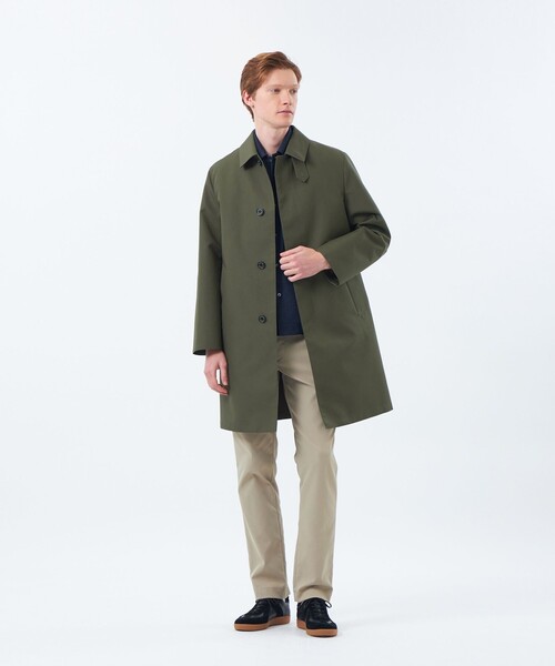 MACKINTOSH PHILOSOPHY（ﾏｯｷﾝﾄｯｼｭ ﾌｨﾛｿﾌｨｰ）の「【MP STANDARD TROUSERS】STYLE002 SLIM FIT フレックスドライチノ（その他パンツ・メンズ・ベージュ系その他5/グリーン系その他2/ライトベージュ/グレー系その他/ブラック/ダークネイビー・38/42/40）」の14枚目の写真