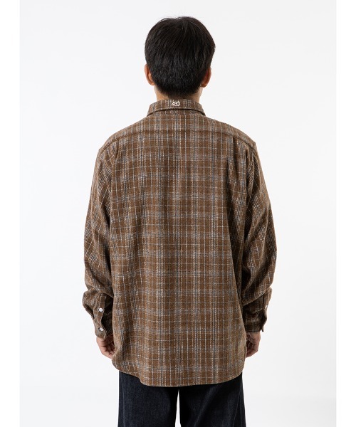 430(フォーサーティ)の「ms6602-L-S TTN CHECK SHIRT チェックシャツ(26-146)(シャツ/ブラウス・メンズ・ネイビー/ピンク/ブラウン・1/2/3/0)」の10枚目の写真