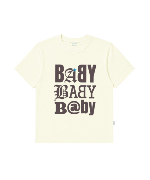 ESCAPEFROM(エスケープフロム)の「BABYプリントオーバーサイズ半袖Tシャツレモン(Tシャツ/カットソー・レディース・その他・SMALL/MEDIUM/LARGE)」の2枚目の写真