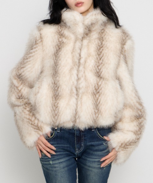 STANDARD FAUX FUR ジャケット