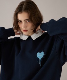 26AW HEART LOGO DRAW CODE SWEAT / ハートロゴドローコードスウェット