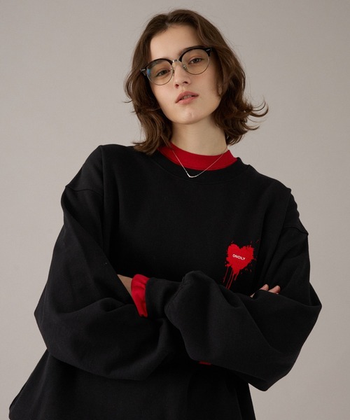   トレーナー adidas/アディダス トレーナー 裏起毛 クルースウェット オーバー