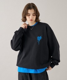 26AW HEART LOGO DRAW CODE SWEAT / ハートロゴドローコードスウェット