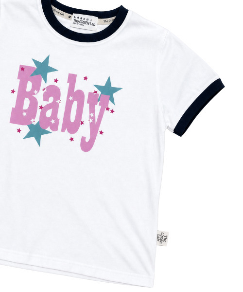 THE GREEN LAB（ザグリーンラボ）の「BABY リンガー半袖Tシャツ [ホワイト]（Tシャツ/カットソー・レディース・その他・FREE）」の11枚目の写真