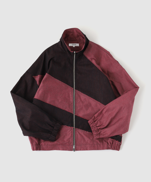 sulvam(サルバム)の「SULVAM / サルバム DENIM RIDING ZIP JKT(ブルゾン・メンズ・レッド/パープル・MEDIUM/SMALL)」の2枚目の写真