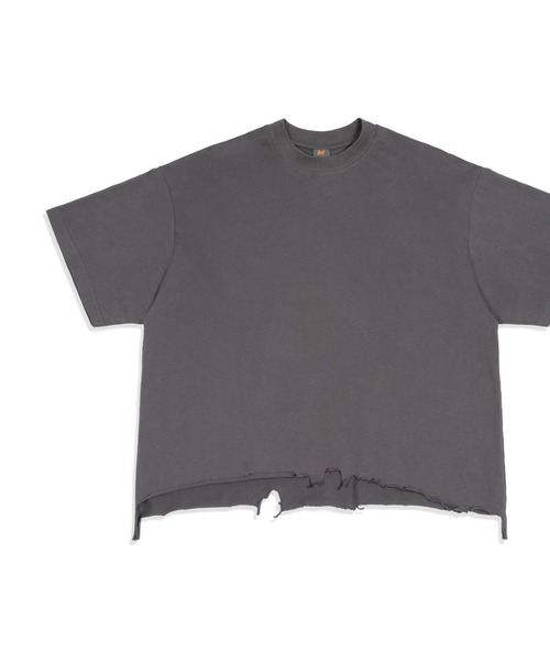 DOUBLE STEAL(ダブルスティール)の「DSヴィンテージウォッシュダメージTEE(Tシャツ/カットソー・メンズ・ホワイト/ブラック/グレー・X-LARGE/LARGE/MEDIUM/SMALL)」の3枚目の写真