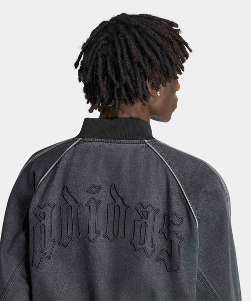 adidas（アディダス）の「SST デニム トラックトップ（ジャージ） / アディダスオリジナルス adidas Originals（デニムジャケット・メンズ・ブラック・XX-LARGE/3XL/LARGE/MEDIUM/SMALL/X-LARGE/X-SMALL）」の12枚目の写真
