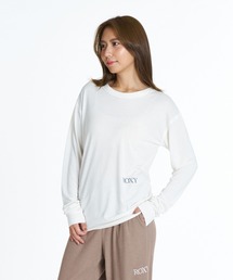 ROXY FITNESS GENTLE FLOW L/S TEE コラーゲン・アミノ酸配合 モイスト長袖Tシャツ 【2026年秋冬モデル】/ロキシー