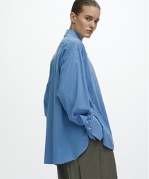 【CITY TOKYO/シティートウキョウ】KANEMASA Silk Shirt/カシミヤシルクシャツ
