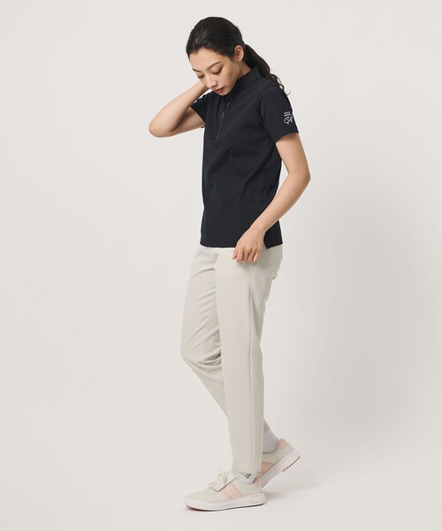 UNITED ARROWS GOLF(ユナイテッドアローズゴルフ)の「ウィメンズ スリム ノープリーツ パンツ 吸水速乾 UV 防しわ(その他パンツ・レディース・ネイビー/ナチュラル・L/M/S)」の7枚目の写真