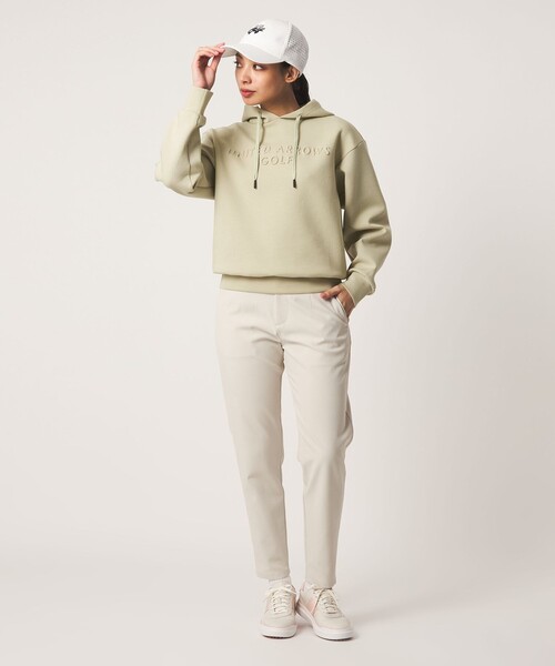 UNITED ARROWS GOLF(ユナイテッドアローズゴルフ)の「ウィメンズ スリム ノープリーツ パンツ 吸水速乾 UV 防しわ(その他パンツ・レディース・ネイビー/ナチュラル・L/M/S)」の9枚目の写真
