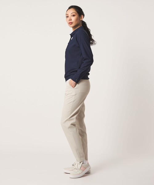 UNITED ARROWS GOLF(ユナイテッドアローズゴルフ)の「ウィメンズ スリム ノープリーツ パンツ 吸水速乾 UV 防しわ(その他パンツ・レディース・ネイビー/ナチュラル・L/M/S)」の11枚目の写真