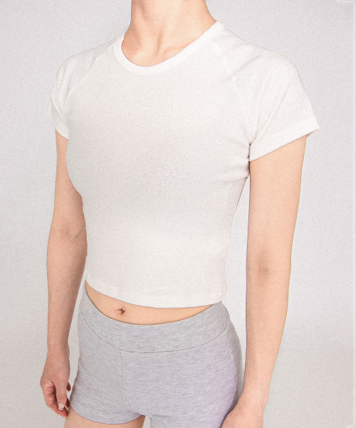 DURTの「DAILY BABY TEE (WHITE)(Tシャツ/カットソー・レディース・その他・OS)」の1枚目の写真