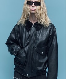 DankeSchon/ダンケシェーン/FAUX LEATHER A2