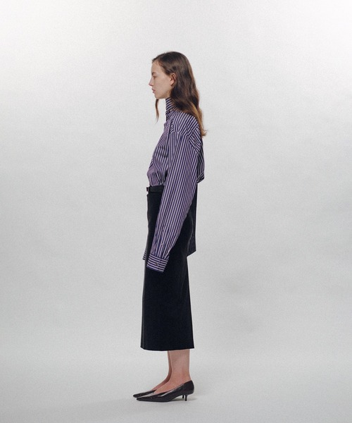 KEISUKEYOSHIDA(ケイスケヨシダ)の「Strict Pencil Skirt(スカート・レディース・ブラック・M/S)」の3枚目の写真