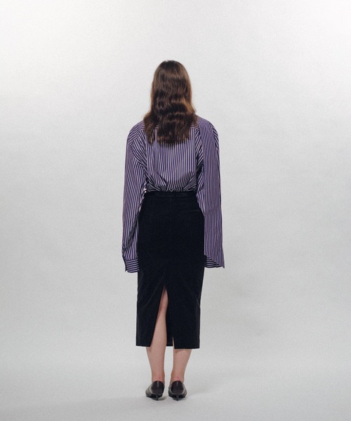 KEISUKEYOSHIDA(ケイスケヨシダ)の「Strict Pencil Skirt(スカート・レディース・ブラック・M/S)」の4枚目の写真