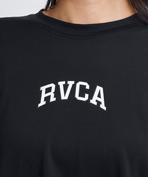 RVCA(ルーカ)の「RVCA ウィメンズ FIVE STAR LS TEE ロンT 【2026年秋冬モデル】/ルーカドローコード付きバックプリント長袖ロンT(Tシャツ/カットソー・レディース・グレー系その他/ブルー系その他/ブラック・SMALL/MEDIUM/LARGE)」の6枚目の写真