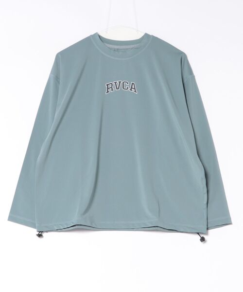 RVCA(ルーカ)の「RVCA ウィメンズ FIVE STAR LS TEE ロンT 【2026年秋冬モデル】/ルーカドローコード付きバックプリント長袖ロンT(Tシャツ/カットソー・レディース・グレー系その他/ブルー系その他/ブラック・SMALL/MEDIUM/LARGE)」の12枚目の写真