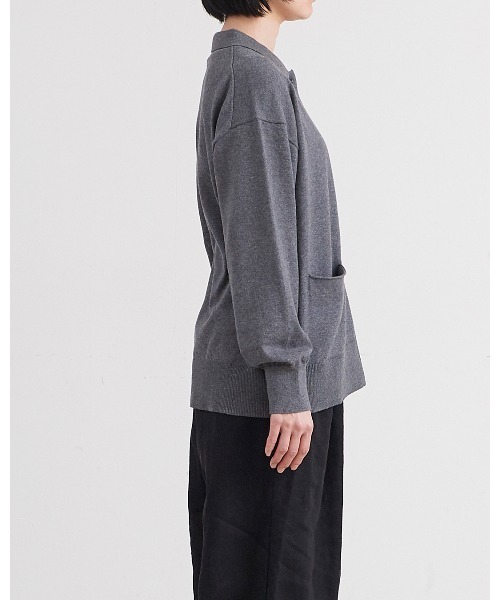 HEAVENLY(ヘブンリー)の「【 HEAVENLY / ヘブンリー 】 Cotton Cashmere Collared Knit Cardigan / コットン カシミヤ カラード ニット カーディガン 2648174 DLI(ニット/セーター・レディース・ブラック/ブラウン/グレー・FREE)」の12枚目の写真