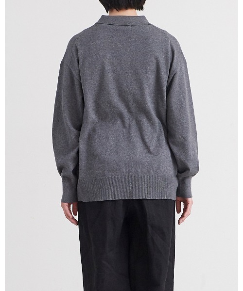 HEAVENLY(ヘブンリー)の「【 HEAVENLY / ヘブンリー 】 Cotton Cashmere Collared Knit Cardigan / コットン カシミヤ カラード ニット カーディガン 2648174 DLI(ニット/セーター・レディース・ブラック/ブラウン/グレー・FREE)」の13枚目の写真