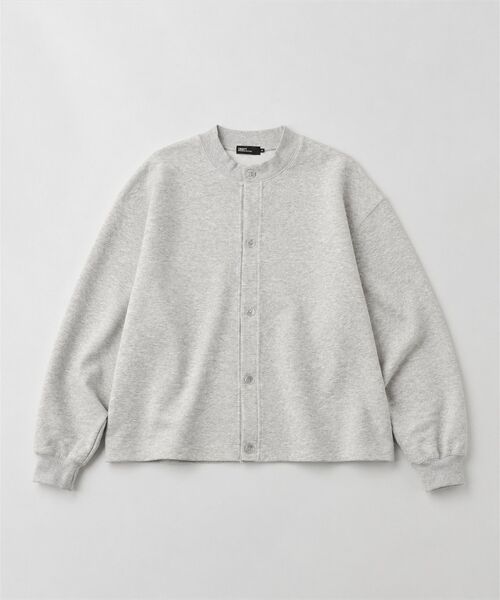 CRAFT STANDARD BOUTIQUE(クラフトスタンダードブティック)の「ポンチ CN カーディガン(カーディガン/ボレロ・メンズ・杢グレー/ブラック・M/L)」の3枚目の写真