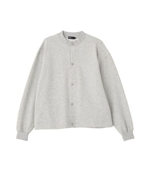 CRAFT STANDARD BOUTIQUE(クラフトスタンダードブティック)の「ポンチ CN カーディガン(カーディガン/ボレロ・メンズ・杢グレー/ブラック・M/L)」の5枚目の写真