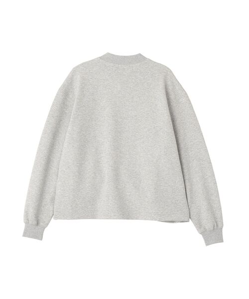 CRAFT STANDARD BOUTIQUE(クラフトスタンダードブティック)の「ポンチ CN カーディガン(カーディガン/ボレロ・メンズ・杢グレー/ブラック・M/L)」の6枚目の写真