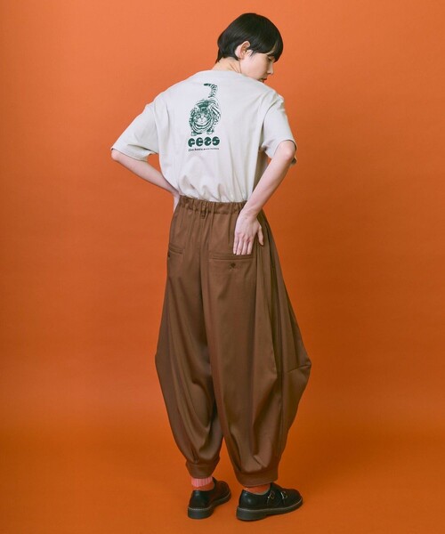 FRAPBOIS（フラボア）の「パクパンツ（その他パンツ・レディース・ブラウン/ブラック・1/0）」の6枚目の写真