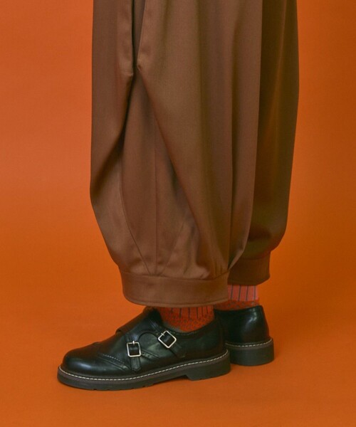 FRAPBOIS（フラボア）の「パクパンツ（その他パンツ・レディース・ブラウン/ブラック・1/0）」の7枚目の写真