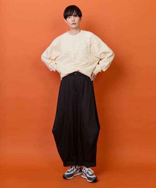 FRAPBOIS（フラボア）の「パクパンツ（その他パンツ・レディース・ブラウン/ブラック・1/0）」の15枚目の写真