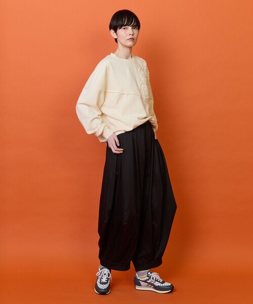 FRAPBOIS（フラボア）の「パクパンツ（その他パンツ・レディース・ブラウン/ブラック・1/0）」の16枚目の写真