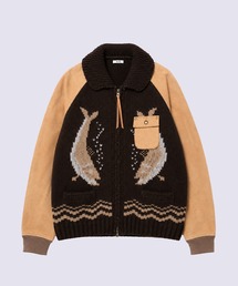 【KHOKI】Combination cowichan sweater