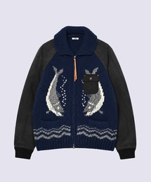 KHOKI（コッキ）の「【KHOKI】Combination cowichan sweater（ニット/セーター）」