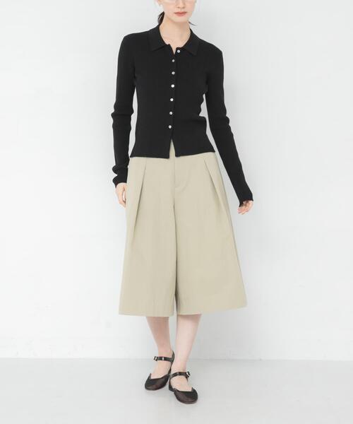 URBAN RESEARCH(アーバンリサーチ)の「コットンナイロンハーフパンツ(その他パンツ・レディース・ブラック/ベージュ・38/36)」の16枚目の写真