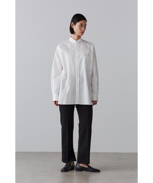 YLEVE(イレーヴ)の「YLEVE / TWEEDY BONDING JERSEY TR(その他パンツ・レディース・ブラック/ホワイト・0/1/2)」の2枚目の写真