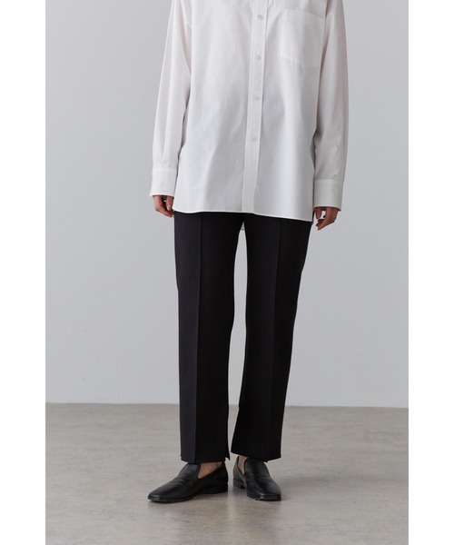YLEVE(イレーヴ)の「YLEVE / TWEEDY BONDING JERSEY TR(その他パンツ・レディース・ブラック/ホワイト・0/1/2)」の10枚目の写真