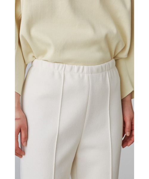 YLEVE(イレーヴ)の「YLEVE / TWEEDY BONDING JERSEY TR(その他パンツ・レディース・ブラック/ホワイト・0/1/2)」の5枚目の写真